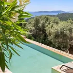 Cristina - Charming With Stone And Wood Elements In Bay * Syvota