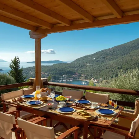 Cristina - Charming With Stone And Wood Elements In Bay * Sivota (Lefkada)