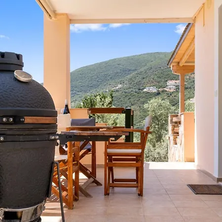 Villa Cristina - Charming With Stone And Wood Elements In Bay Sivota (Lefkada)