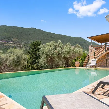 Cristina - Charming With Stone And Wood Elements In Bay * Sivota (Lefkada)