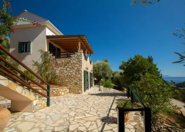 Cristina - Charming With Stone And Wood Elements In Bay * Sivota